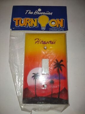 NEW Hawaii Sunset Palm Switch Plate Cover